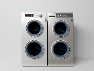 Modern washing machine 3d model