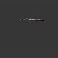 Weathered Surface With Cracked Texture And Scattered Chunks On Dark Background