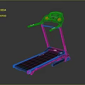 Home Gym Sports Equipment Treadmill With Digital Display Running Belt And Safety Handrails