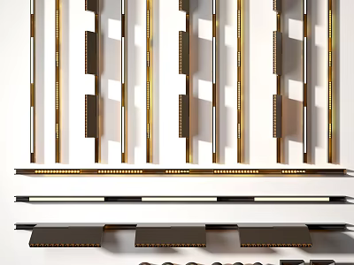Modern LED Downlights And Spotlights With Various Styles For Home Ceiling Lighting 3d model