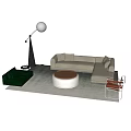 Modern Inflatable Furniture Collection Featuring Sofa Coffee Table And Seating Decor 3d model