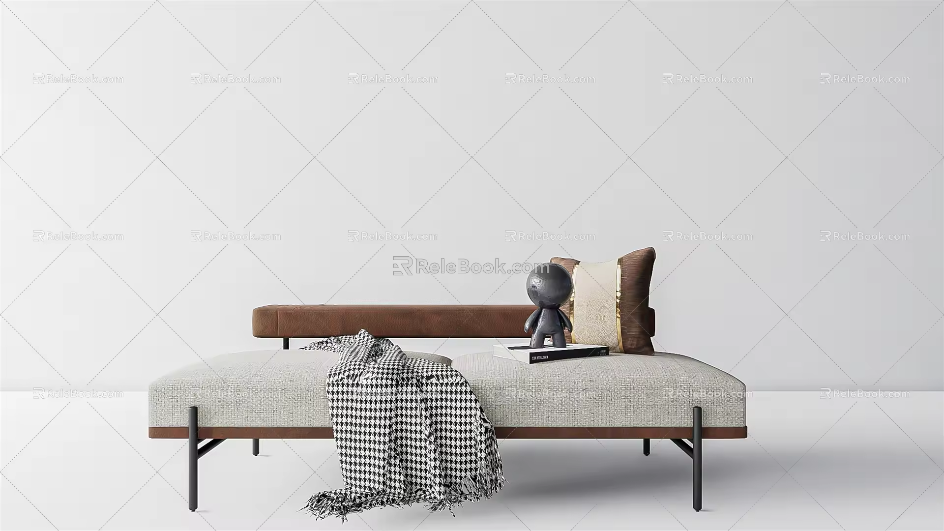 Modern Multiplayer Sofa Chaise Chaise 3d model