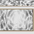 Modern Paper Ceiling Simple Roll Paper Ceiling Public Office Ceiling Special-shaped Ceiling Curled Ceiling Modern Curve Ceiling 3d model