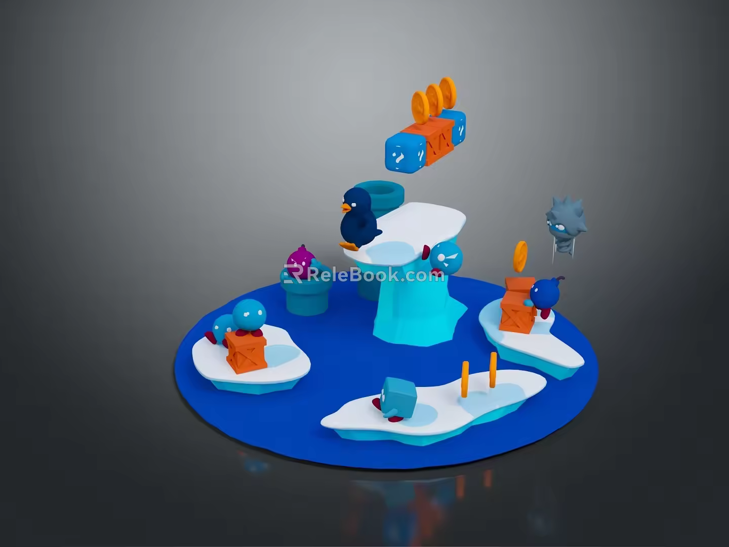 Game Environment Game Scene Fairy Tale Scene Fairy Tale Magic Scene Magic Item Fantasy Scene 3d model