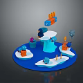 Game Environment Game Scene Fairy Tale Scene Fairy Tale Magic Scene Magic Item Fantasy Scene 3d model