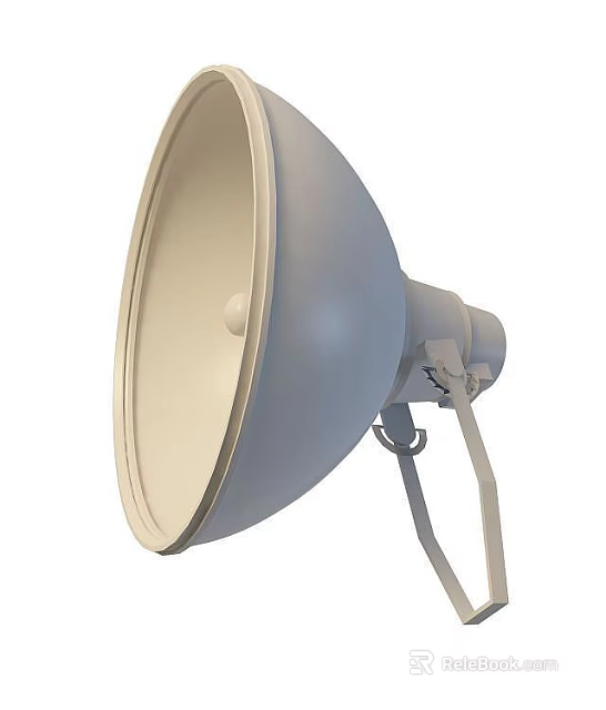 Tech Exhibition Hall Modern Loudspeaker System For Audio Guide And Exhibition 3d model 