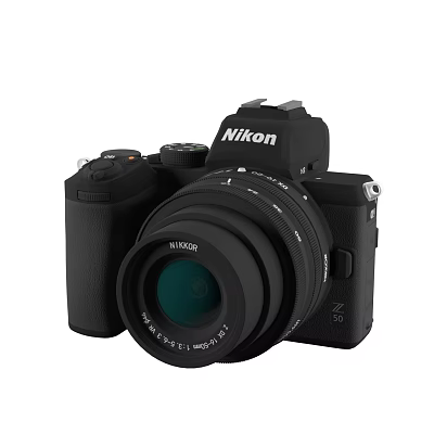 Nikon Digital Camera As Professional Business Equipment With High Quality Lens For Commercial Use 3d model