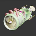 modern engine jet engine jet engine jet engine jet engine jet engine 3d model