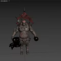 Monster Beast Game Monster Game Animal Monster 3d model