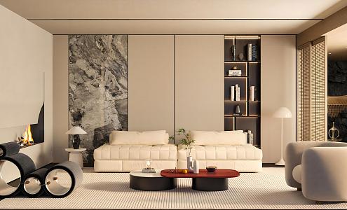 Living room 3d model