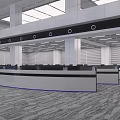 Modern Monitoring Room Interior With Large Digital Display And Multiple Control Workstations