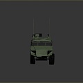 Bulletproof Car Armed Jeep Armed Car Armed Bulletproof Car Military Jeep Off-road Jeep Humvee 3d model