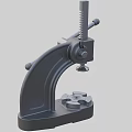 Industrial Bench Vice with Adjustable Jaws Heavy Duty Base and Manual Operation Handle