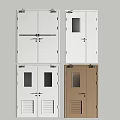 Various Interior Door Designs Featuring Glass Panels Double Leaf And Louvered Sections