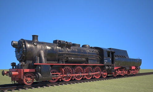 Modern Train 3d model