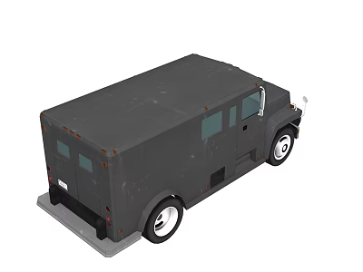 Van Armored Truck Armored Truck Armored Vehicle Prison Vehicle Transport Vehicle Riot Vehicle Armored Vehicle Transport Vehicle Express Vehicle Special Service Vehicle Transport 3d model