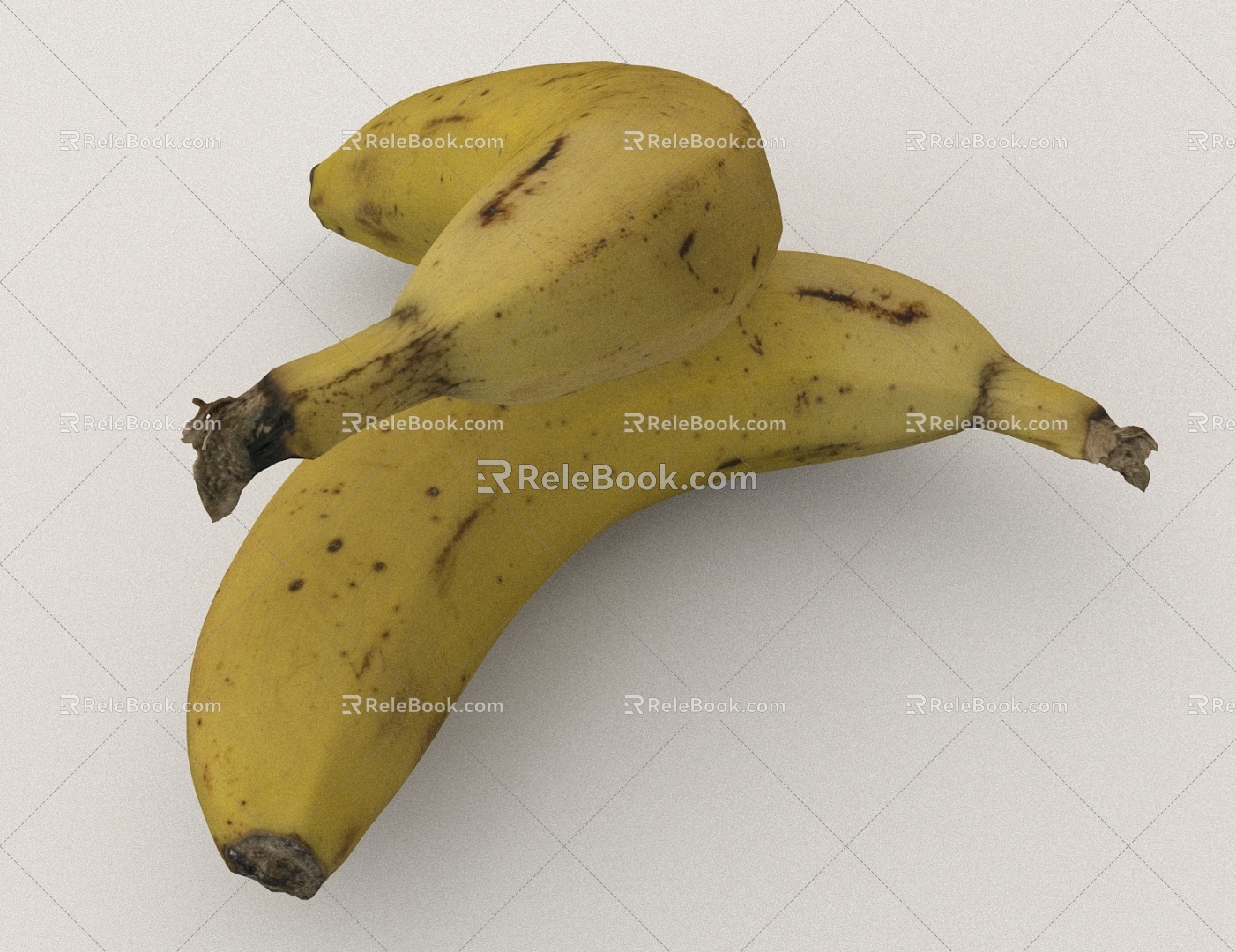 Fruit Banana 3d model