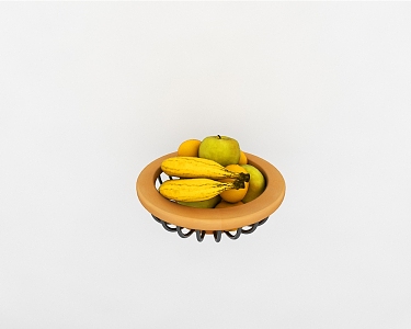 Modern fruit 3d model