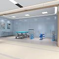 Hospital Outpatient Dementia Ward Modern Interior With Comfortable Beds And Medical Facilities