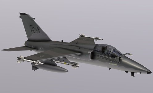 brazilian air force fighter 3d model