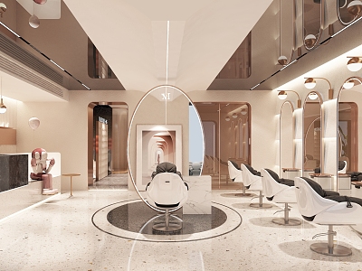 Beauty salon 3d model