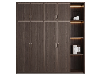 New Chinese Wardrobe Closet 3d model