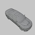 white car 3d model