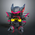 Robot Assistant Small Robot Butler Robot Butler Figure Game Figure 3d model