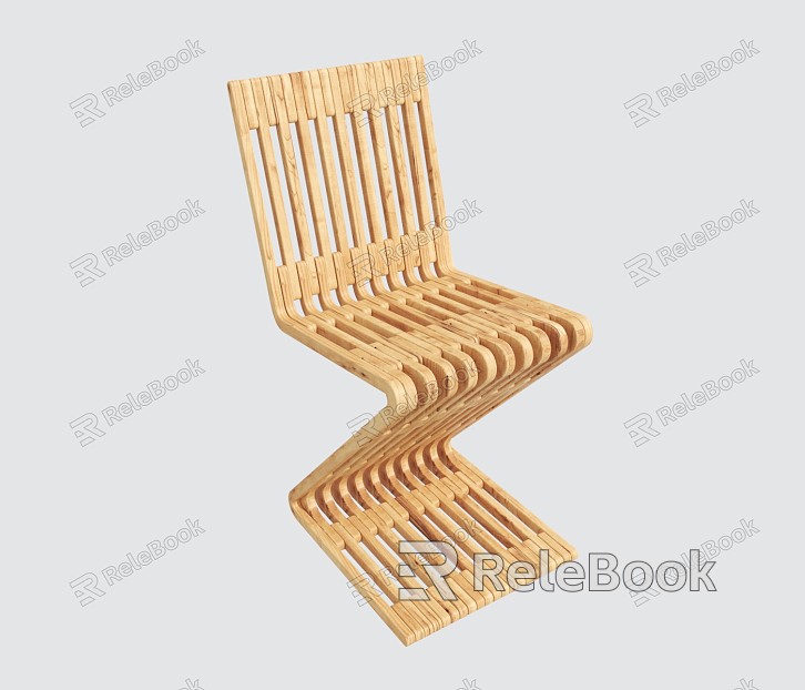 Modern single chair model