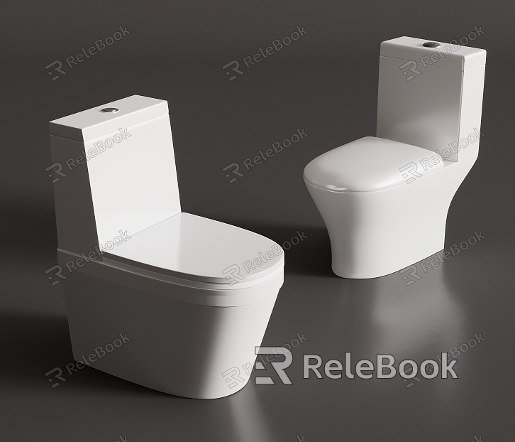 Modern toilet seat model