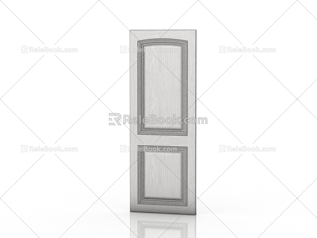 Jane's wardrobe door panel 3d model