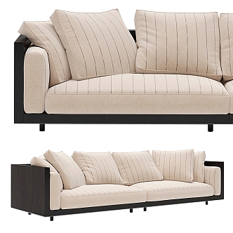 Two-person sofa 3d model