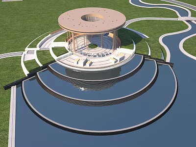 Landscape Pavilion 3d model