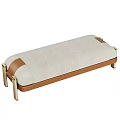 Modern Sofa Stool Low Stool Bench Bed End Stool 3d model