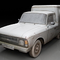 Iri 2715 minivan minitruck vintage car 3d model