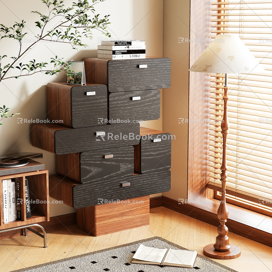 Decorative cabinet 3d model