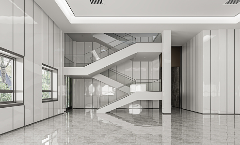 Modern Staircase 3d model