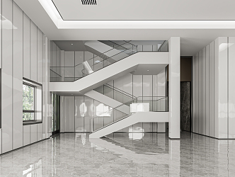 Modern Staircase 3d model