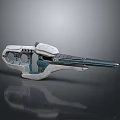 Science Fiction Firearms Next Generation Firearms Science Fiction Game Gun Game Firearms Game Gun Concept Gun Laser Gun 3d model