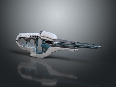 Science Fiction Firearms Next Generation Firearms Science Fiction Game Gun Game Firearms Game Gun Concept Gun Laser Gun 3d model