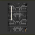 Sci-fi Corridor Sci-fi Capsule Space Capsule Hibernation Cabin Freezing Cabin Rest Cabin Rest Capsule 3d model