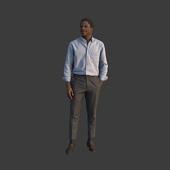 black suit 3d model