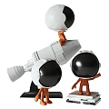 Astronaut Ornaments 3d model