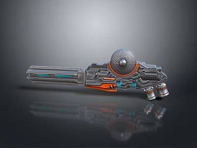 Ray Cannon Science Fiction Weapon Energy Firearms Science Fiction Firearms Next Generation Firearms Science Fiction Game Gun Concept Gun Laser Gun 3d model