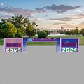 27th Chengdu International Auto Show 2024 Event Entrance with VIP Reception Area and Chaotian Motor