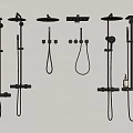 Shower Embedded Shower 3d model