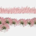 Soft Pink Feathery Flowering Plants With Clustered Tufted Blooms And Green Foliage