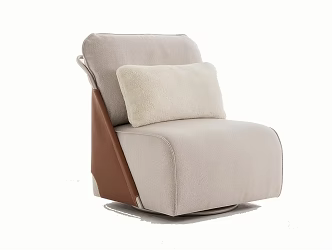 Nordic Modern Sofa Chair Living Room Leisure Chair Sofa 3d model