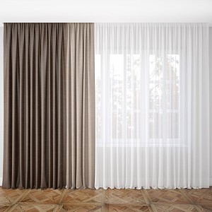 Curtains 3d model