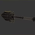 spade shovel tool hardware tools processing tools 3d model
